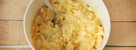 луковые оладьи слезы счастья. Шаг 6