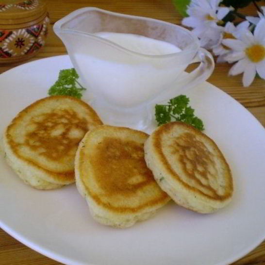 Рецепт оладушек без дрожжей