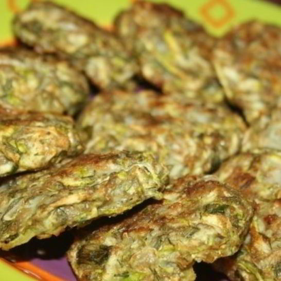 Рецепт оладушек из кабачков в духовке