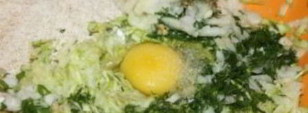 оладушки из кабачков в духовке. Шаг 3