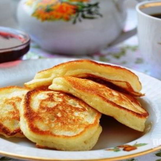 Рецепт оладушек из простокваши