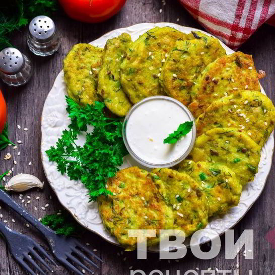 Рецепт оладий из брокколи