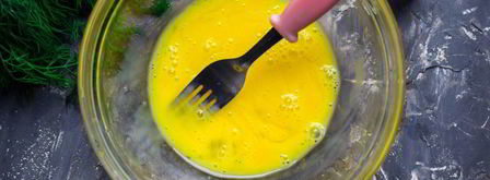 оладьи из брокколи. Шаг 4