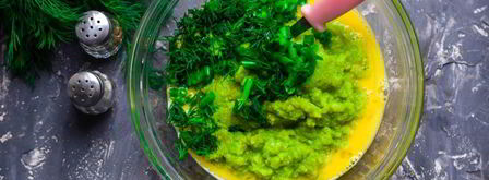 оладьи из брокколи. Шаг 6