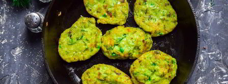 оладьи из брокколи. Шаг 9