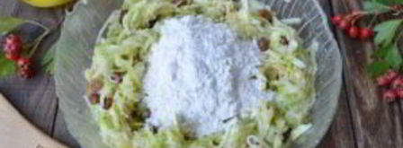 оладьи из кабачков и яблок. Шаг 5