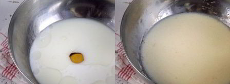 оладьи из кукурузной муки. Шаг 3