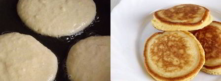 оладьи из кукурузной муки. Шаг 5