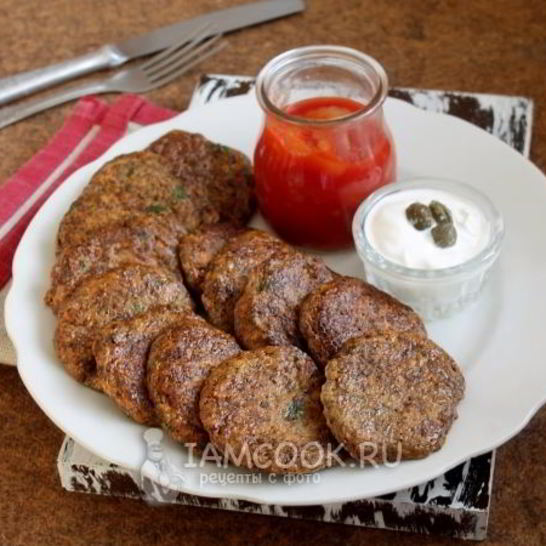 Рецепт оладий из куриной печени с морковью