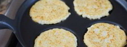 оладьи из пшенной каши. Шаг 5