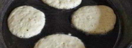 оладьи на дрожжах на молоке. Шаг 7