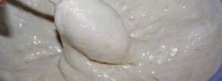 оладьи на дрожжах на воде. Шаг 3