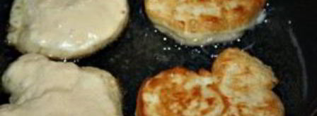 оладьи на дрожжах на воде. Шаг 4