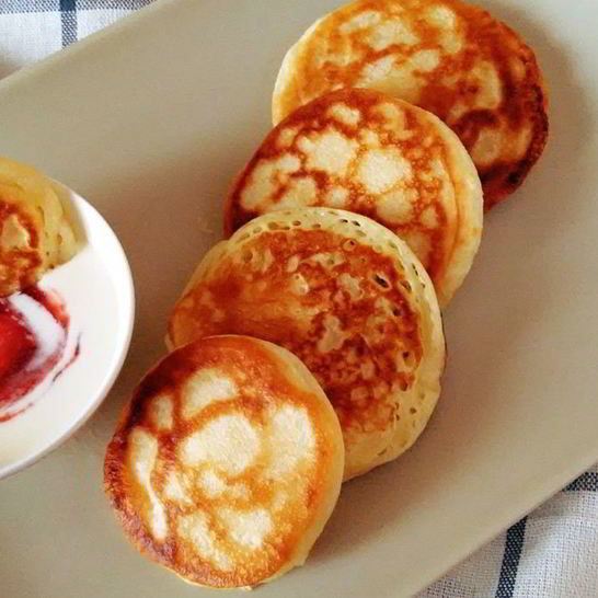 Рецепт оладий на кефире