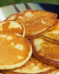 Оладьи на молоке