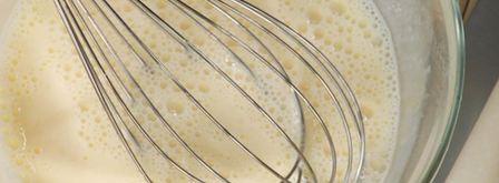 оладьи с семгой. Шаг 3