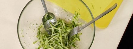 оладьи с семгой. Шаг 5