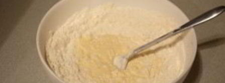 оладьи с сыром и зеленью. Шаг 3