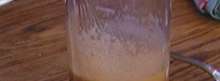 овсяные оладушки на кефире с изюмом и корицей. Шаг 3