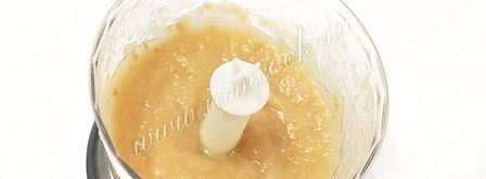 постные оладьи с яблоками. Шаг 5