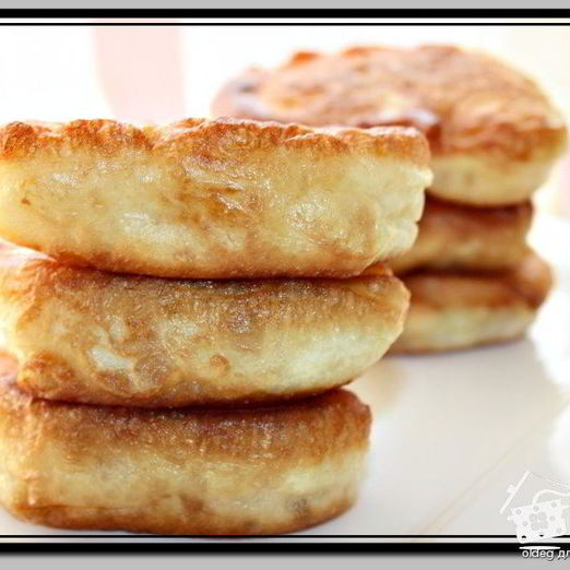 Пышные оладушки на дрожжах