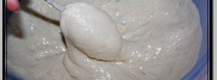 пышные оладушки на дрожжах. Шаг 4