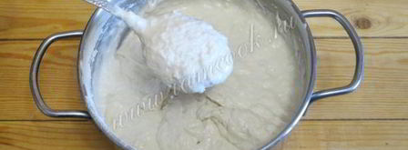 пышные оладьи на кислом молоке. Шаг 6