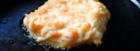 сладкие оладьи из кабачков и моркови. Шаг 10