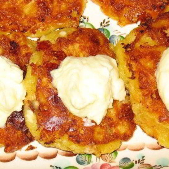 Рецепт сырных оладий