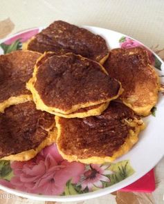 Тыквенно-апельсиновые оладьи