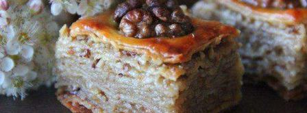 пахлава медовая с орехами. Шаг 22