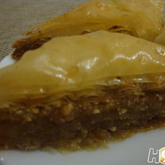 Рецепт пахлавы с медом и лимонным соком