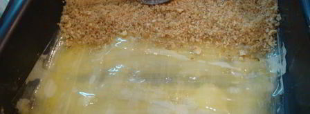 пахлава с медом и лимонным соком. Шаг 3