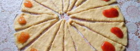 дрожжевые рогалики с маком. Шаг 7