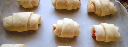 дрожжевые рогалики с маком. Шаг 8