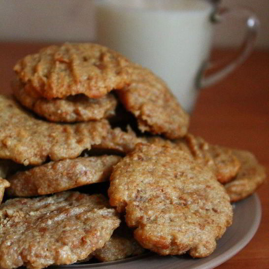 Рецепт мягкого овсяно-арахисового печенье