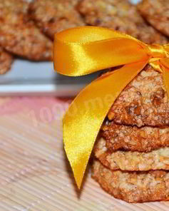 Ореховое печенье без муки