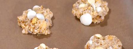 ореховое печенье с белым шоколадом и кокосом. Шаг 8