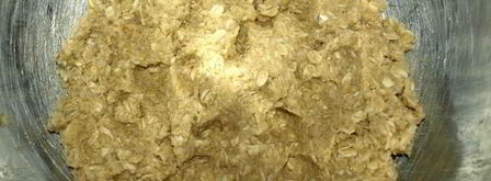 овсяное печенье с кокосовой стружкой и медом. Шаг 4