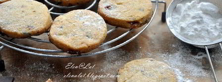 печенье без яиц с шоколадом, ирисками и апельсиновой цедрой. Шаг 7