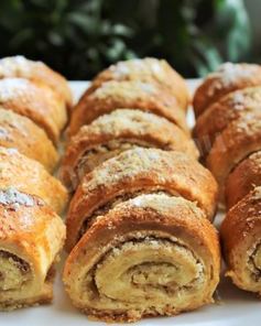 Печенье с ореховой начинкой