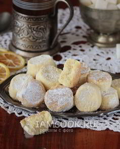 Песочное печенье с крахмалом