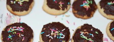 песочное печенье с шоколадной глазурью. Шаг 10