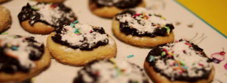 песочное печенье с шоколадной глазурью. Шаг 11