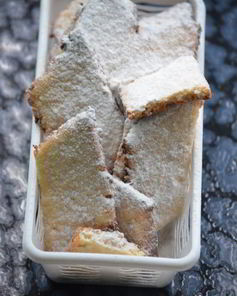 Постное лимонное печенье