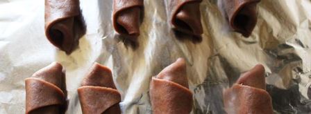 постное шоколадное печенье. Шаг 6