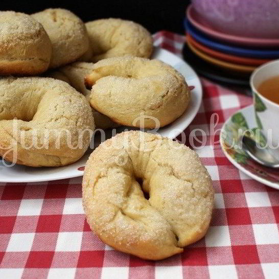 Рецепт сахарных рогаликов