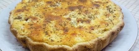 быстрый яблочный пирог с творожной заливкой. Шаг 13