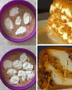 Морковно-творожный пирог