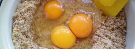 очень быстрый ореховый пирог. Шаг 4